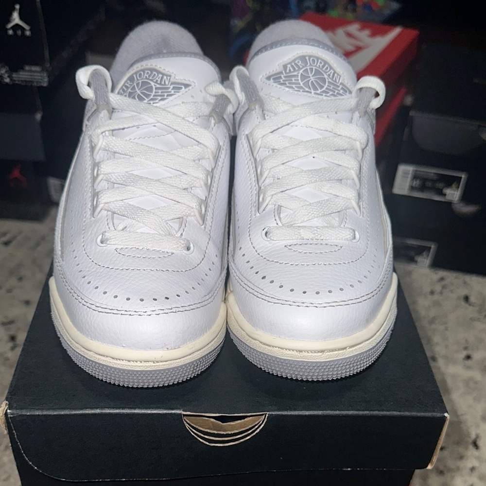 Jordan 2/3 (GS) Cement Grey-Sail